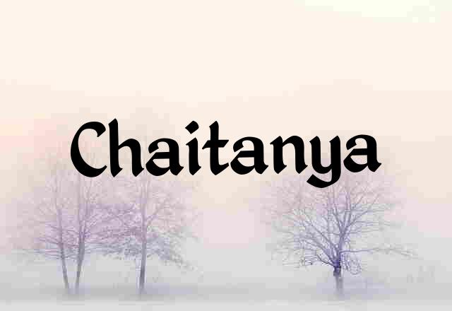 Chaitanya Name Images