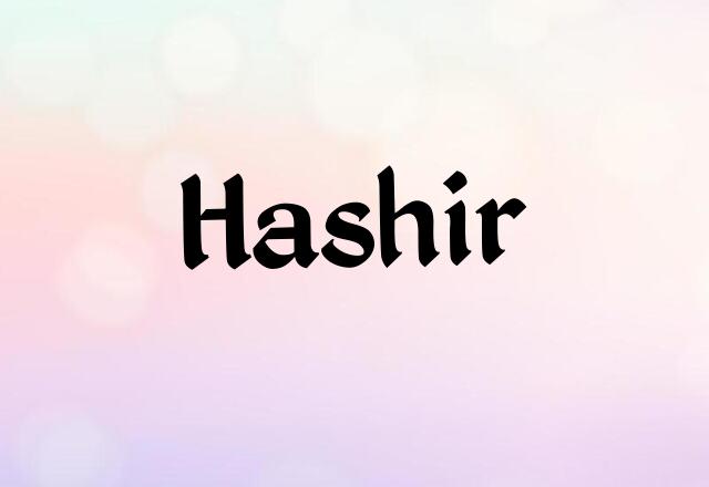 Hashir Name Images