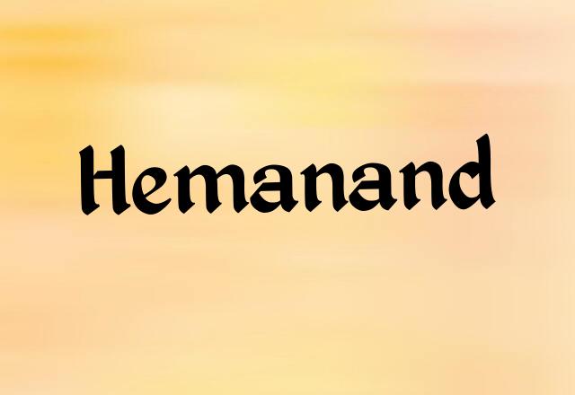Hemanand Name Images