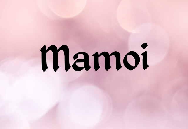 Nicknames for Mamoi: 特ᴳᵒᵈ Mamoi ッ, 𖣘࿐ ش ☆, Athaan, 彡mamoi彡ﺤ 乡, Rajamomai