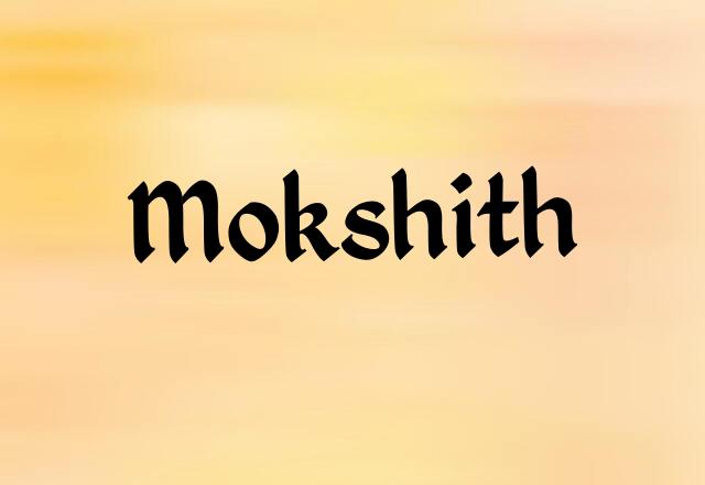 Mokshith Name Images