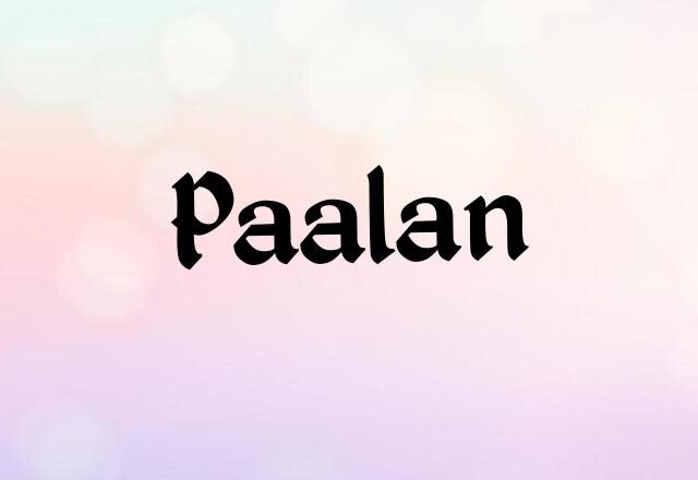 Paalan Name Images