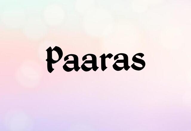 Paaras Name Images