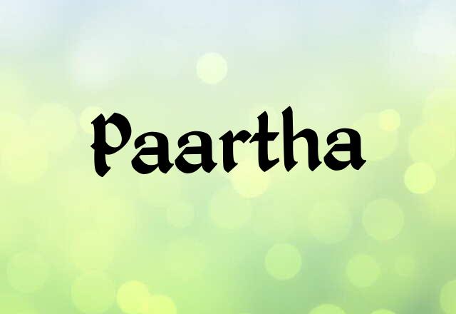 Paartha Name Images
