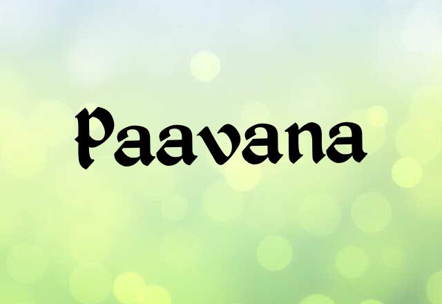 Paavana Name Images