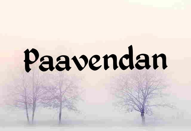 Paavendan Name Images