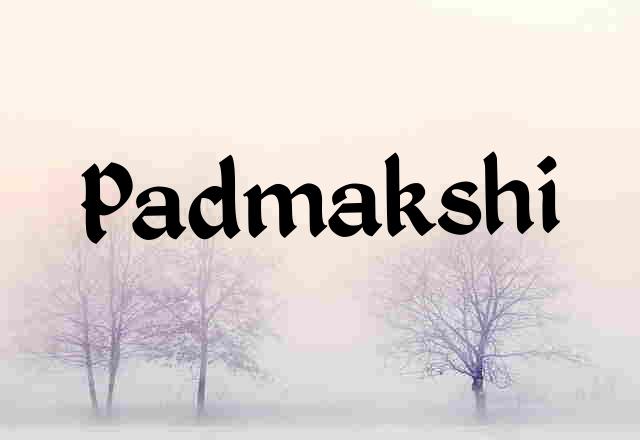 Padmakshi Name Images