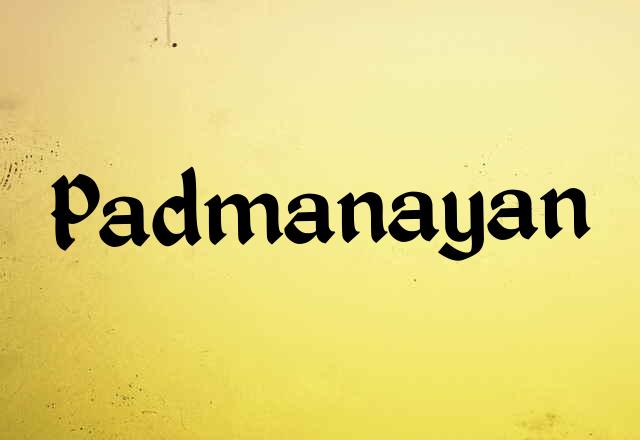 Padmanayan Name Images