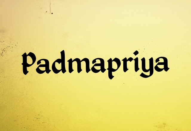 Padmapriya Name Images