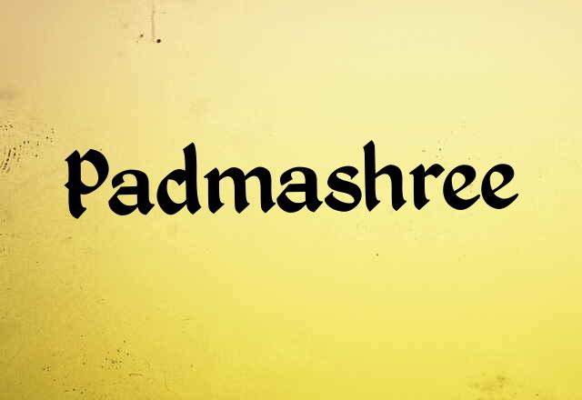 Padmashree Name Images