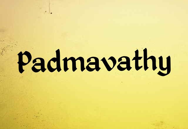 Padmavathy Name Images