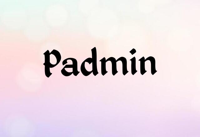 Padmin Name Images