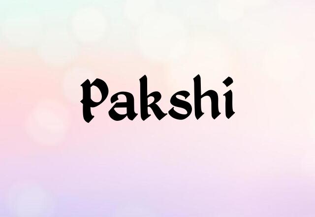 Pakshi Name Images