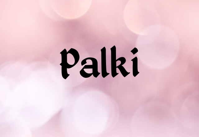 Palki Name Images