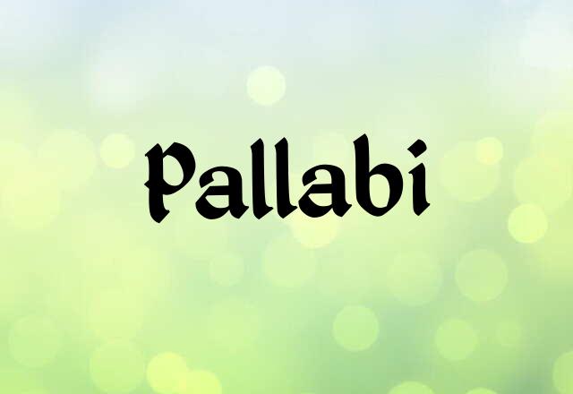 Pallabi Name Images