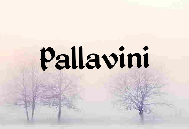 Pallavini Name Images