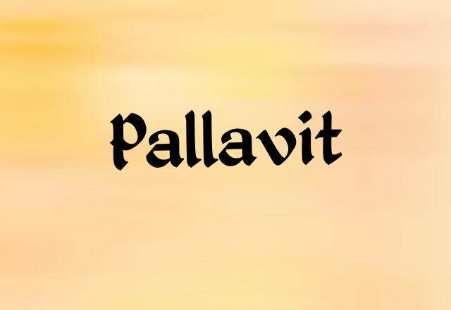 Pallavit Name Images