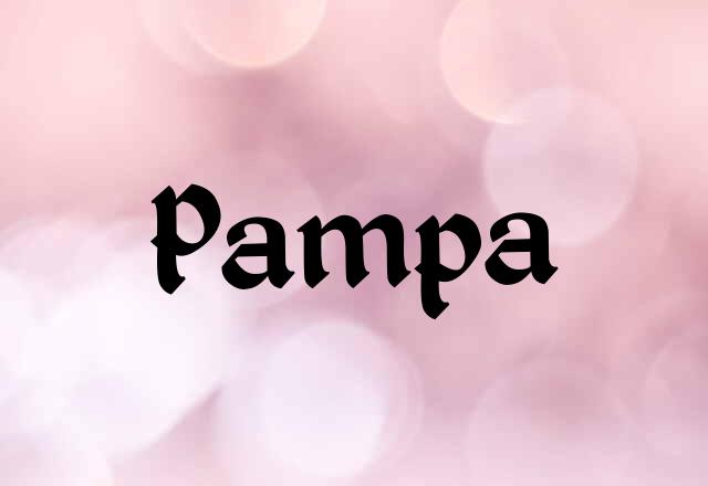 Pampa Name Images