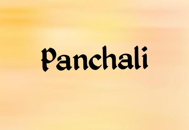Panchali Name Images