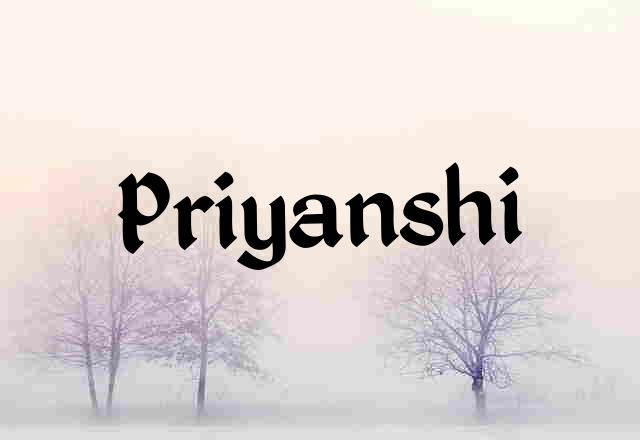 Priyanshi Name Images
