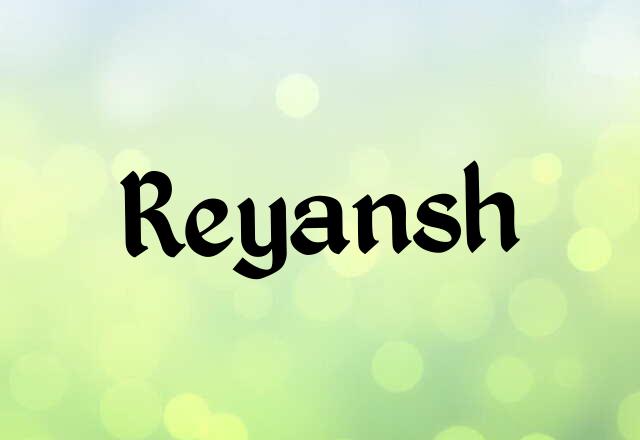 Reyansh Name Images