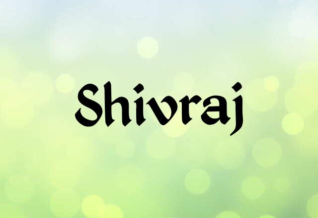 Shivraj Name Images